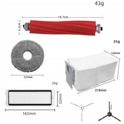 Accessoireset voor Roborock Q Revo / P10: Borstels, Filters, Mops & Zakken — thumbnail 2