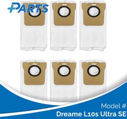 Dreame L10s Ultra SE Stofzakken (6 Stuks, Plus.Parts® alternatief voor RDB3) — thumbnail 1