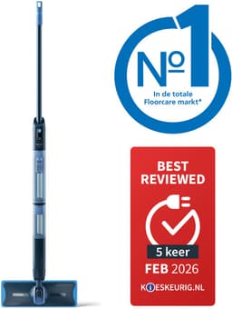 Philips OneUp Elektrische Dweil 5000 series XV5113/01 + Extra oranje dweilpad - Dweilsysteem - Vloerreiniger - Vuil water opzuigen - 2 standen - 70min dweilen - Geen emmer nodig — thumbnail 5