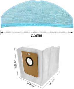 Reinigingsset Stofzuiger - Reserveonderdelen Kit - Vervangen Onderdelen - Efficiënte Vloerverzorging - 100 Stuks - Zoals Afgebeeld — thumbnail 4