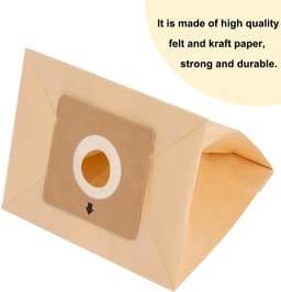 Geschikt voor Vervangende stofzakken Geschikt voor de Rowenta ZR003901, Moulinex Accessimo City Space en Mini Space stofzuigers, en Poweka. — thumbnail 2