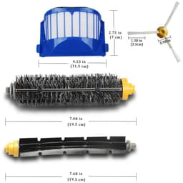 Shopcentral - Vervangborstels - Accessoire Kit voor iRobot Roomba 600 Series - 13-Piece - Efficiënte reiniging - Geschikt voor Roomba 500 en 600 Series... — thumbnail 5