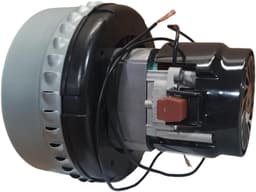 Stofzuigermotor - Krachtige Motor - Stofzuiger Reparatie - 1200 Watt Bypass - 2 turbines - Zilver — thumbnail 4