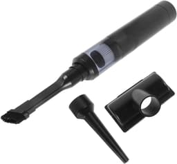Handstofzuiger - Draagbare Stofzuiger - Auto Interieur - Dubbele Nat-Droogfunctie - 27 cm Lengte - Zwart — thumbnail 1