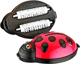 Kruimelborstel - Tafelroller - Snel Opruimen - Dubbele Roller - 1 Stuk - Zwart — thumbnail 3