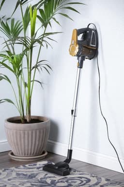 Handstofzuiger - 1,5 Liter Capaciteit - Compact en Lichtgewicht - Grijs/Geel - Draagbare Stofzuiger — thumbnail 2