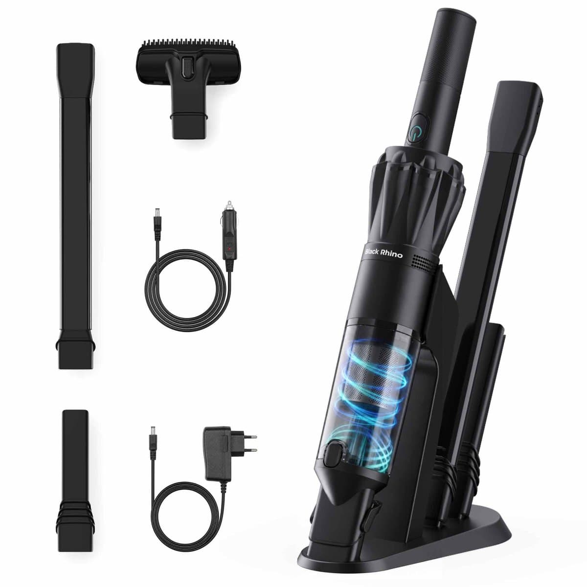 Black Rhino Draagbare Autostofzuiger AeroClean 120W - Autostofzuiger - Kruimeldief snoerloos - Krachtige Handstofzuiger 15Kpa - Draadloos — afbeelding 1