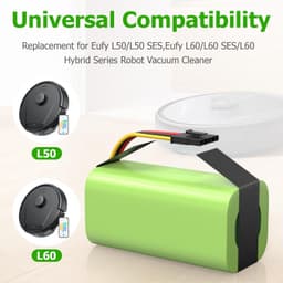 4000 mAh Vervangende Accu voor Eufy en iRobot Stofzuigers — thumbnail 2