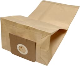 vhbw 10x stofzakken, compatibel met Kärcher 3501, 2000 E, 3500 E, NT 14/1 Classic, NT 14/1 Eco, NT 14/1 Eco Advanced stofzuigers – 27 cm x 27 cm bruin — thumbnail 3