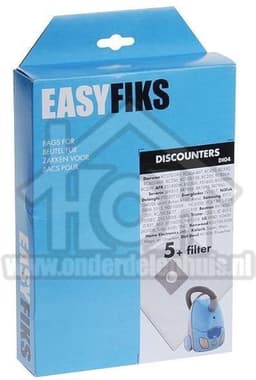 Stofzuigerzak EasyFiks DI04 Micro Fleece | Universeel — thumbnail 2