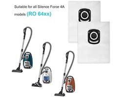 8 Stofzuigerzakken voor Rowenta Compact Power en Silence Force - Anti-geur, Hygiëne