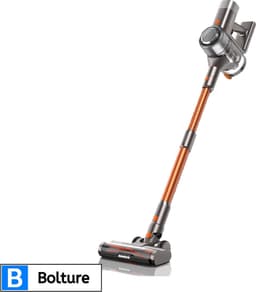 Bolture Steelstofzuiger Zonder Zak op Accu - Handstofzuiger met Steel - Stofzuiger Draadloos - 33000Pa - 400W - 1.2L — thumbnail 1
