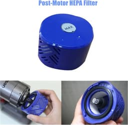 HEPA Filter set geschikt voor Dyson V6 DC59 HEPA Vervanging Pre-Filter (DY-96674101) en Post-Filter (DY-96566101) Wasbaar Motor filter Onderdelen — thumbnail 4