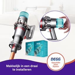 DEGG - HEPA filter geschikt voor Dyson V15 - Wasbaar - Vervangt Dyson V15 filter - Onderdelen - Premium Kwaliteit - 4 STUK(S) — thumbnail 2
