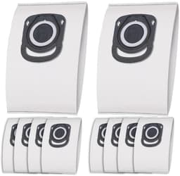 GELLDG Stofzuigerzakken - 10 stuks - Geschikt voor Rowenta Hygiène+ Silence Force X-Trem Power Compact Power XXL - Vervangende stofzakken geschikt voor Rowenta Hygiène+ ZR200520 ZR200720 ZR200920 — thumbnail 1