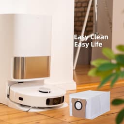 12-delige Stofzuigerzakken geschikt voor Dreame D10 Plus - D10s Plus - Z10 Pro - L10 PLUS - 3L Grote Capaciteit - Reserveonderdelen met 4-laags Filtratie - Anti-allergie Stofzakken — thumbnail 5