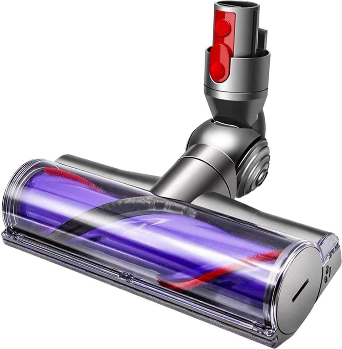 Leba Aangedreven Zuigmond Geschikt voor Dyson Steelstofzuiger V15, V11, V10, V8 & V7 - Turbo Borstel - Stofzuigermondstuk - Opzetstuk - Mondstuk - Stofzuigeraccessoires — afbeelding 1