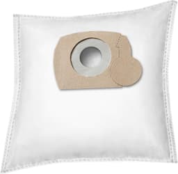 Stofzuigerzakken - Stofzakken - Stofvrij Maken - Hygiënische Klapsluiting - 5 Stuks - Wit — thumbnail 3