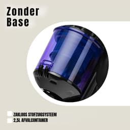 Core® Steelstofzuiger met snoer - Steelstofzuiger - Stofzuiger - Zwart - 112cm x 25cm x 58cm — thumbnail 5