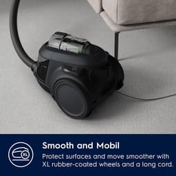 Stofzuiger Zonder Zak - Cilinder Stofzuiger - Vloeren Reinigen - Bagless System - 1.6 Liter Capaciteit - Zwart — thumbnail 2