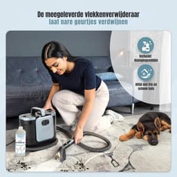 REN® Tapijtreiniger machine - Tapijtreiniger - Tapijtreiniger apparaat - Zwart - ‎32cm x 19cm x 32cm — thumbnail 2
