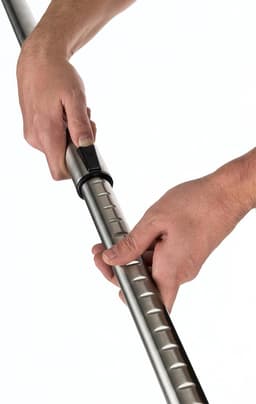 Efficiënte stofzuiger 15 liter met fluistertechnologie en Eco-knop - grijs/oranje — thumbnail 5