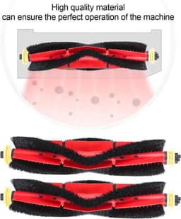 Originele reinigingsborstelset (inclusief hoofdborstel en siliconenborstel) Geschikt voor Xiaomi Roborock S5 Max, S6 Pure en S6 MaxV robotstofzuigers, met afneembare en wasbare accessoires. — thumbnail 4