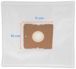 Kleanburg® - Geschikt voor Inventum - Tomado - Princess - PH95 - Stofzuigerzakken - 10 stuks — thumbnail 3