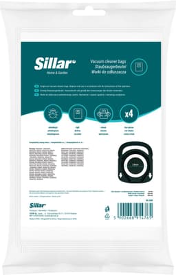 Sillar 12x Stofzuigerzakken voor Tefal & Rowenta – Syntetisch - voor Robotstofzuigers et Stofzuiger - Vervanging ZR200520 ZR200720 ZR200920 — thumbnail 4
