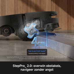 MOVA S70 Ultra Roller Robotstofzuiger HydroForce Dweilfunctie | 32.000Pa | Zelfreinigend 100°C Dweilwas | MaxiReach | Anti-Klit — thumbnail 4