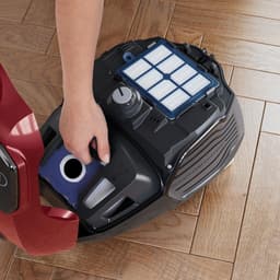 Cilinderstofzuiger - Stofzuiger met zak - Grondig reinigen - Grote capaciteit - 35 Liter - Zwart rood — thumbnail 3