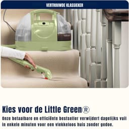Nexvo® Tapijtreiniger machine - Tapijtreiniger - Tapijtreiniger apparaat - Groen - ‎46cm x 24cm x 35cm — thumbnail 2