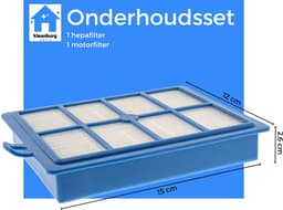 Kleanburg® - Geschikt voor Philips PowerPro Ultimate en 9000-serie - Filter set van 3 stuks — thumbnail 3