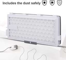 2 HEPA Airclean Plus 50 filters voor Miele Complete C3 Powerline, S8340 stofzuigerfilters - Air Clean SF-HA 50 voor Complete C2 C3 Compact C1 C2 - 2 stuks stofzuigerreserveonderdelen accessoires van — thumbnail 4