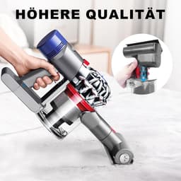 Geschikt voor Dyson V7/V8/V10/V11/V15 - Mini-turbine-mondstuk - Stofzuiger Accessoire - Quick Release borstelrol Geschikt voor matras - bank - autostoel - vermindert stof en allergenen — thumbnail 4