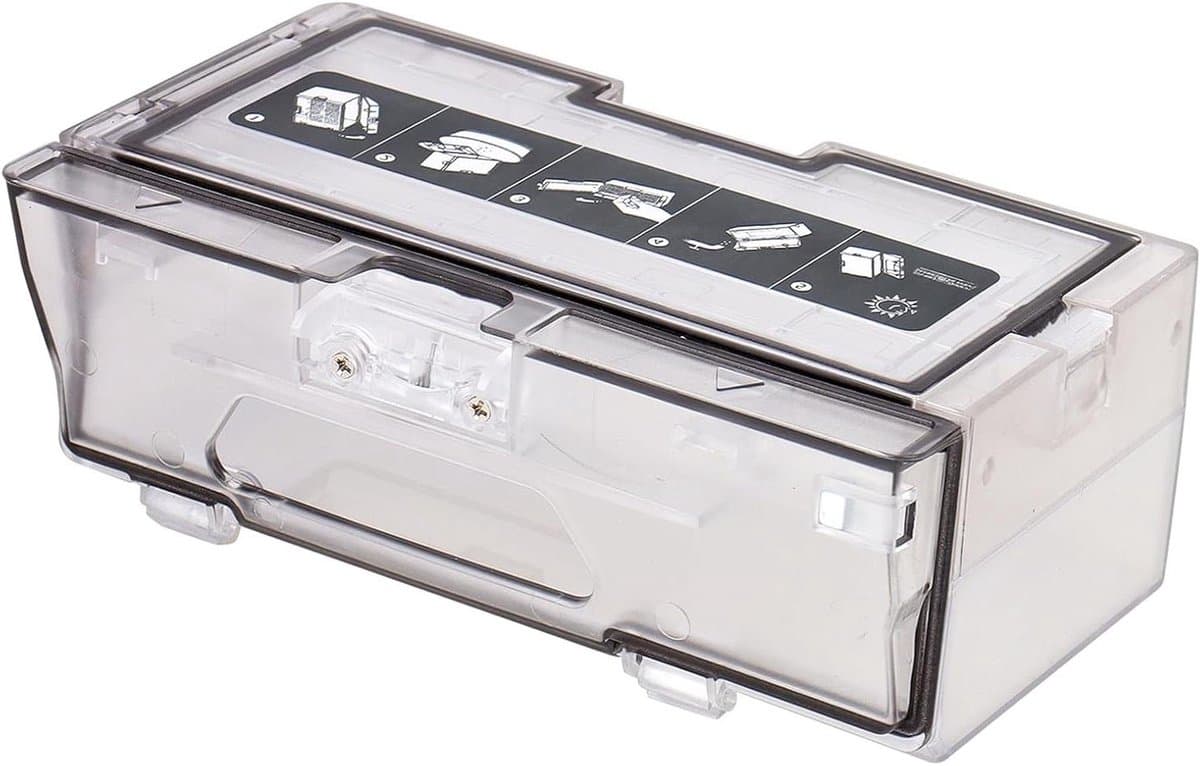 Allecto Plus - Stofzuigercontainer voor robotstofzuiger - Stofverzamelbox en afvalverzamelbox - Onderdelen voor vloerveger - Compatibel met diverse modellen — afbeelding 1