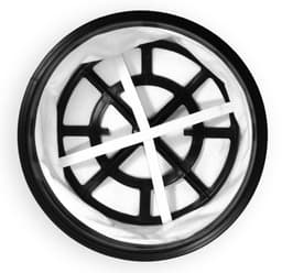 Dparts 12" filter geschikt voor Numatic - voor alle 9 liter Henry en Hetty stofzuigers - Next - Plus - Charles - George - PPR240 - Primair TriTex stofzuigerfilter - motorfilter - 604165 — thumbnail 4