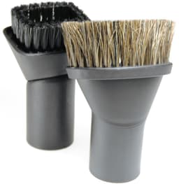 Dparts Stofzuiger Plumeau - Zacht en Hard - Universeel stofzuigermond set geschikt voor Miele Bosch Siemens Philips Nilfisk AEG Inventum Bestron Karcher Numatic stofzuiger - 32mm + 35mm - Kleine zuigmond borstel mondstuk accessoire hulpstuk — thumbnail 2