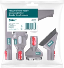 Sillar, 5-delig stofzuiger hulpstukken set, stofzuigerzuigmond, set zuigmonden, borstels voor stofzuigers, vervangingsonderdeel, compatibel met Dyson V7-V11, V15, SV10, SV11, 5 stuks — thumbnail 4