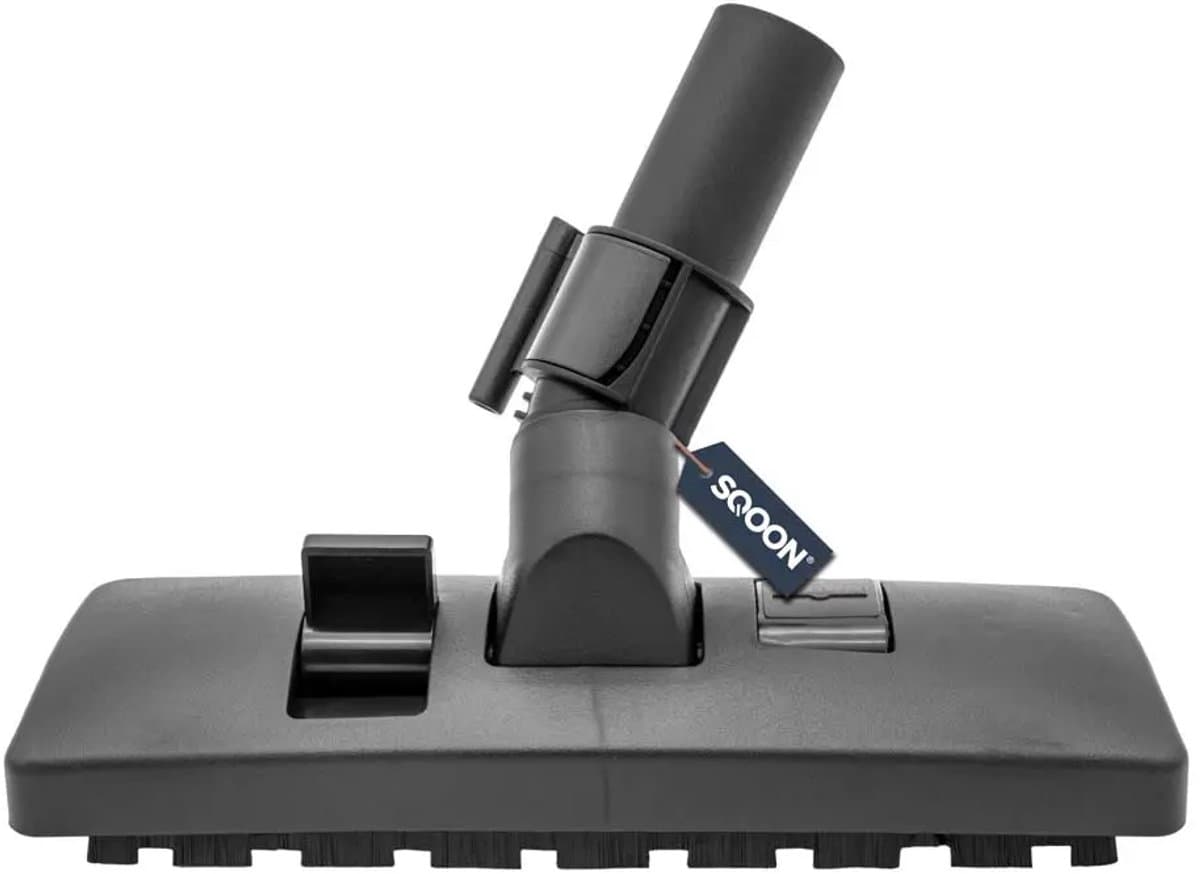 SQOON® Combi zuigmond geschikt voor Nilfisk stofzuigers - Aansluiting 32 mm - Breedte 27 cm - Met nylon haar en parkeerstand - Vervangt origineel Nilfisk model — afbeelding 1