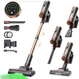 Proscenic P11 Ultra - Steelstofzuiger Draadloos - 550W - 55Kpa - 55 minuten - Ultralicht - 1,2 L Stofbak - Snoerloze Stofzuiger — thumbnail 1