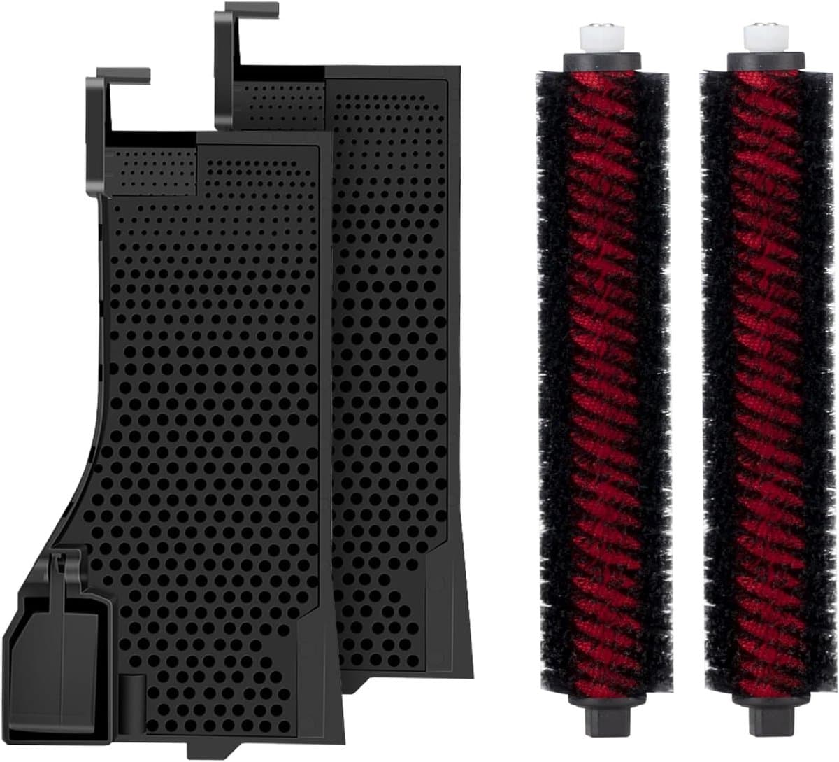 Geschikt voor Roborock S7 MaxV Ultra/S7 Pro Ultra - Filter & Borstelrol Set - wasbaar, herbruikbaar (4 stuks) — afbeelding 1