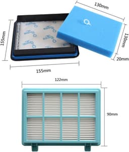 Stofzuigerfilters geschikt voor Philips Power Pro Compact FC8010/01/FC9331/09 FC9332/09 stofzuigeronderdelen FC8010 — thumbnail 5