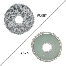 PromoHome 12x microvezel/chenille dweilpads Geschikt voor Dreame L10s Pro Ultra Heat, L10 Ultra/Prime/Dreamebot L10s Plus, L10s Pro Gen 2 L20 Ultra — thumbnail 4