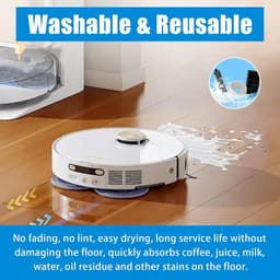 21 stuks accessoires Geschikt voor Dreame L40 Ultra/X40 Ultra Complete/X40 Master/MOVA P50 Pro Ultra robotstofzuiger reserveonderdelen accessoiresset hoofdborstel stofzakken zijborstels dweildoeken — thumbnail 4