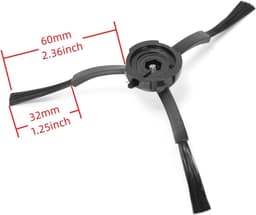 4 stuks veegrobot zijborstel Geschikt voor Roborock Series inclusief S8 Pro Ultra/S7 Max Ultra/Q Revo/S7 MaxV/S7/Q7Max/Q8 Max/S8/Q7/S6/S5/S4/E-serie (zwart) — thumbnail 5