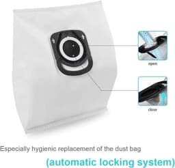 Stofzuigerzakken (10 stuks) - Geschikt voor de Rowenta Hygiene+ ZR200520, ZR200540 en ZR200720 modellen - Stofzuigeraccessoires — thumbnail 3
