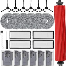 25-delige accessoireset voor robotstofzuiger - hoofdborstel, stofzakken, dweilpads, HEPA-filters, zijborstels, reinigingsborstel, schroevendraaier. — thumbnail 1