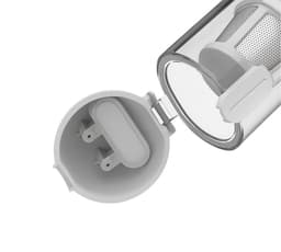 LEXO® - Kruimeldief PRO25- Draadloos opladen - 5 Opzet Stukken - 12000PA - Zwart - AutoStofzuiger - Mini Stofzuiger - HEPA Filter - Met Oplaadstation - EasyClean - Zwart - Met Blaasfunctie om bv luchtbed op te blazen — thumbnail 2