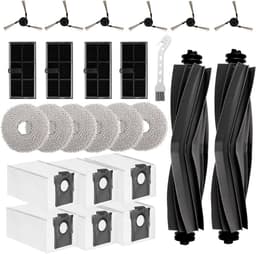 Cosensi - Accessoiresset Stofzuiger: 25 Stuks Onderdelen voor Dreame L10s en X30 Ultra met Hoofdborstel en Schoonmaakdoeken — thumbnail 1